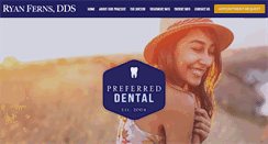 Desktop Screenshot of preferreddentistry.com